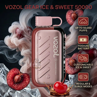 VOZOL GEAR ICE & SWEET 50000 PUFFS 50mg in UAE