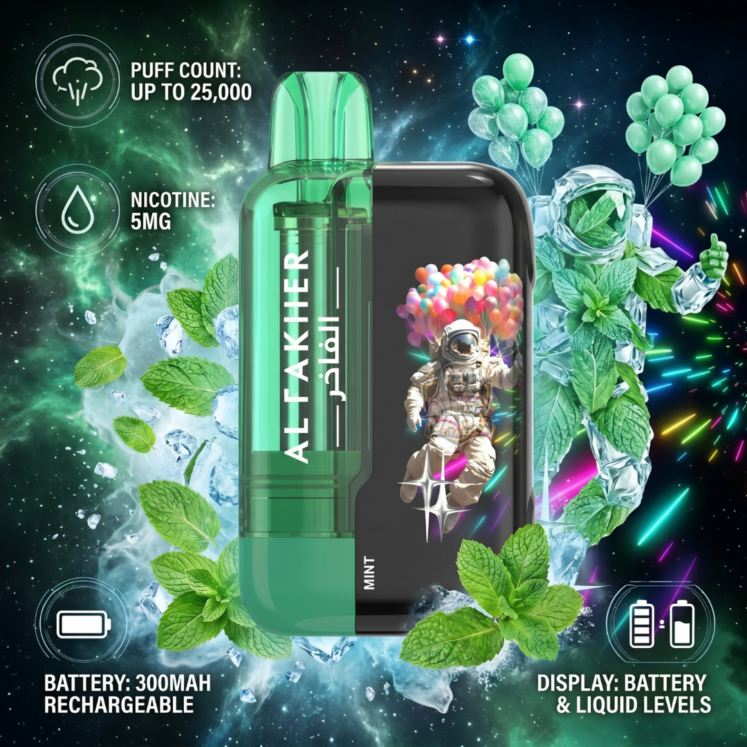 AlFakherUltra25000PuffsMint