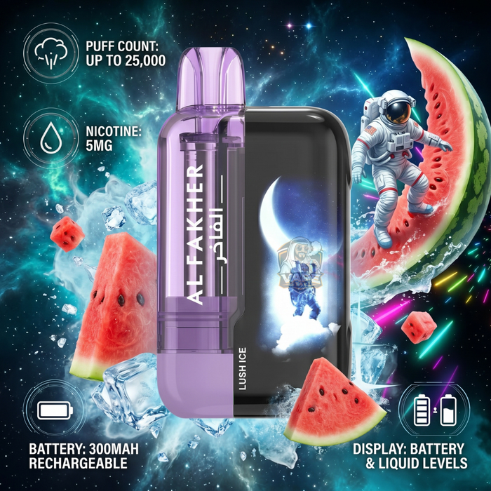 AlFakherUltra25000Puffs Lush Ice