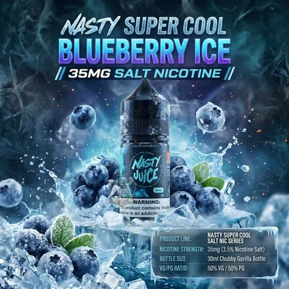 Nasty Super Cool 35MG Salt Nicotine in UAE