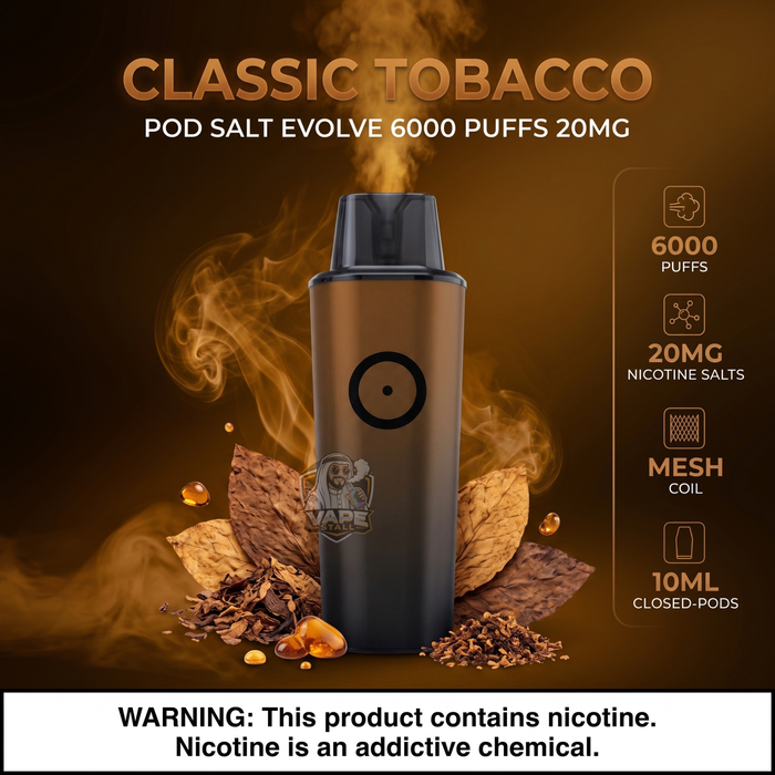 Pod Salt Evolve 6000 puffs 20mg in UAE - Order Online