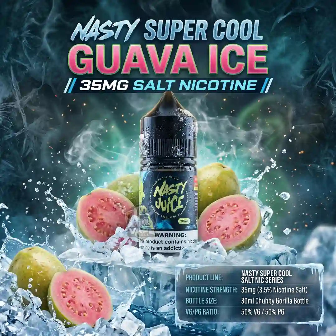 Nasty Super Cool 35MG Salt Nicotine in UAE
