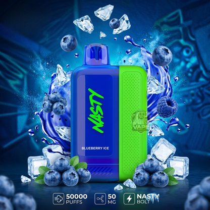 Nasty Bolt 50000 puff 50mg Disposable Vape in UAE