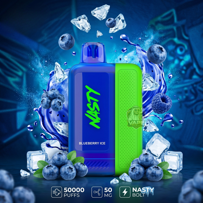 Nasty Bolt 50000 puff 50mg Disposable Vape in UAE