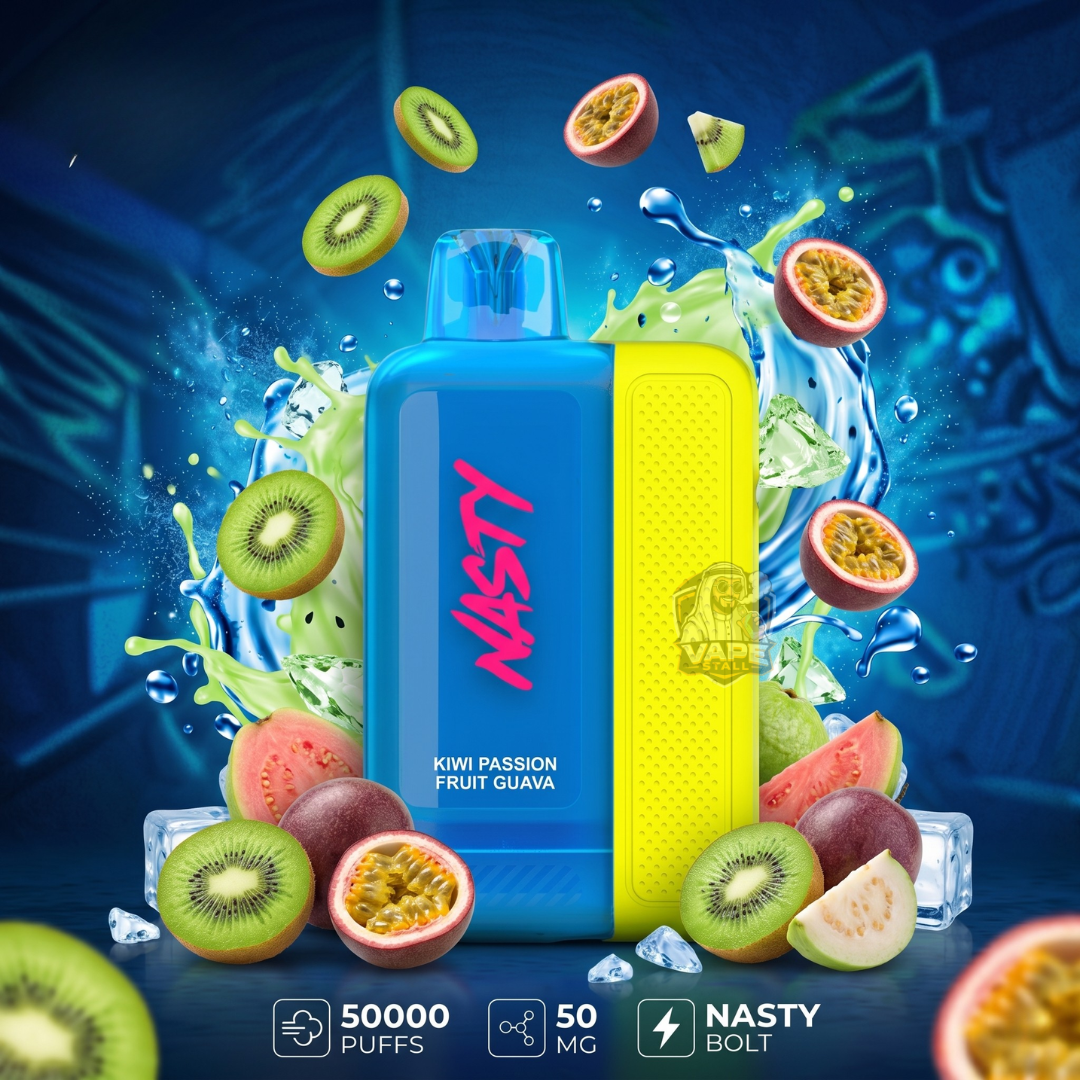 Nasty Bolt 50000 puff 50mg Disposable Vape in UAE
