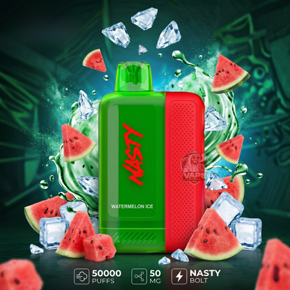 Nasty Bolt 50000 puff 50mg Disposable Vape in UAE