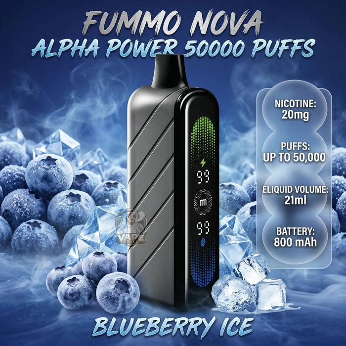 Fummo Nova Alpha Power 50k Puffs 20mg in UAE - Vape Stall