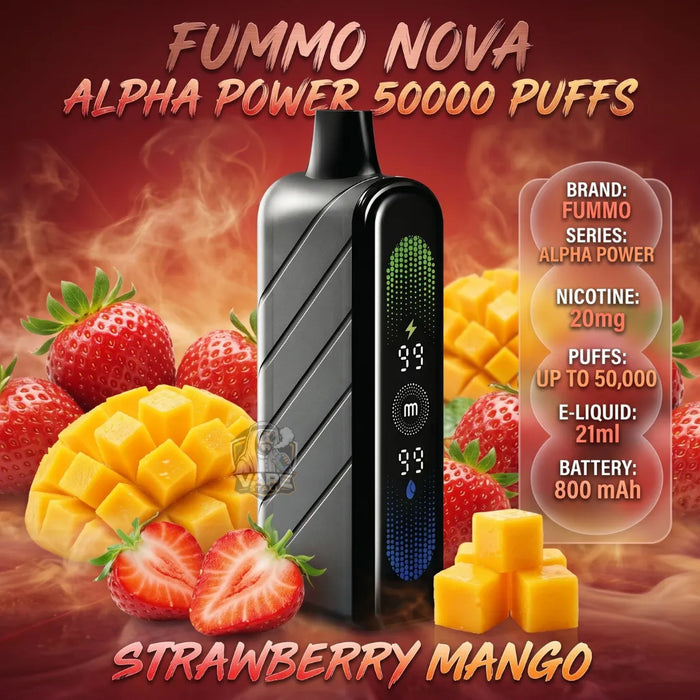 Fummo Nova Alpha Power 50k Puffs 20mg in UAE - Vape Stall