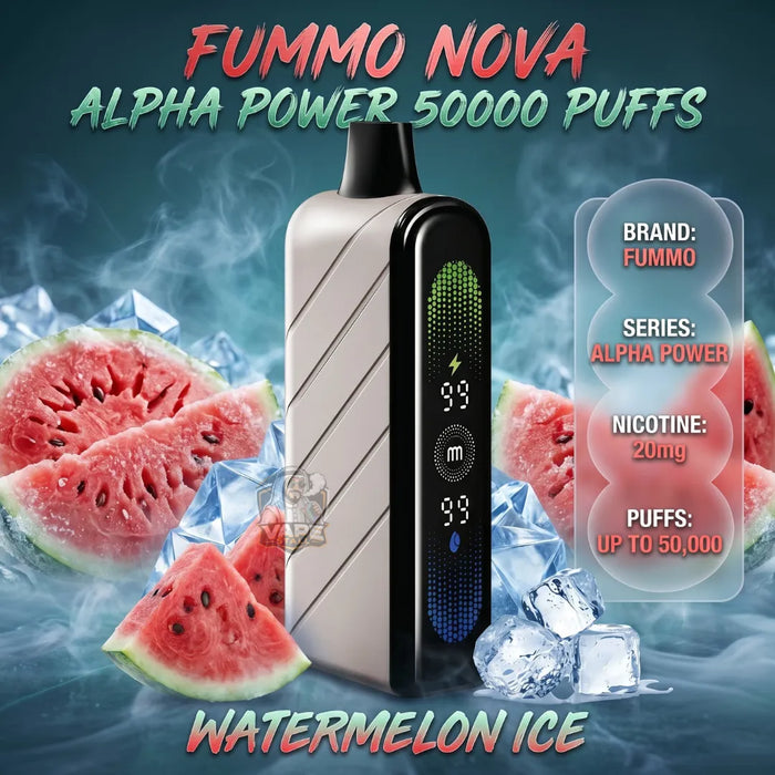 Fummo Nova Alpha Power 50k Puffs 20mg in UAE - Vape Stall